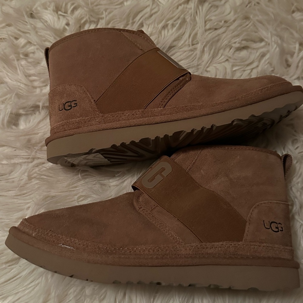 Cozy Shearling-Lined Brown Boots Uggs SZ 7 - Picture 8 of 8